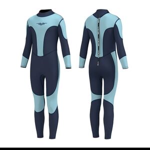 Seaskin Blue Youth 3mm Thickness Wetsuit